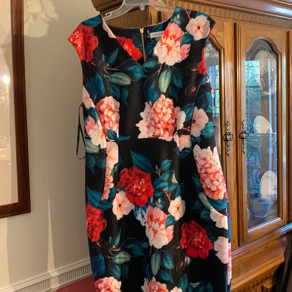 Black Floral Dress
